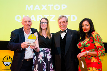 Maxtop Quartz Ltd has been crowned winner of the Training Excellence category in the On The Tools Awards 2017.